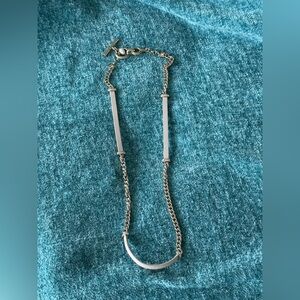 Elegant Gold and Leather Chain Necklace